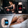 Smart Watch, FirYawee Smartwatch for Android Phones and iOS Phones,Fitness Tracker Waterproof IP68 with Heart Rate Monitor and Sleep Monitor,Step and Distance Counter,Smart Watch for Men Women