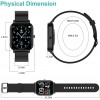 Smart Watch, FirYawee Smartwatch for Android Phones and iOS Phones,Fitness Tracker Waterproof IP68 with Heart Rate Monitor and Sleep Monitor,Step and Distance Counter,Smart Watch for Men Women