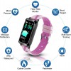 Inspiratek Kids Fitness Tracker for Kids Age 5-16 (5 Colors)пјЊWaterproof Kids Fitness WatchпјЊKids Pedometer WatchпјЊWatch for KidsпјЊStep/Activity Tracker for KidsпјЊEasy to Use Kids Tracker Watch (Pink)