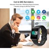 Fitpolo Smart Watches for Women Men, Smart Watch for Android Phones and iOS Phones, IP68 Swimming Waterproof Fitness Watch Pedometer Fitness Tracker Heart Rate Monitor, Full Touch Screen Smartwatch