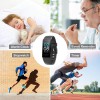 2021 Version Fitness Tracker with Body Temperature Heart Rate Blood Pressure Sleep Health Monitor, IP68 Waterproof Activity Tracker, Step Calorie Counter Pedometer Watch for Men Women Teens